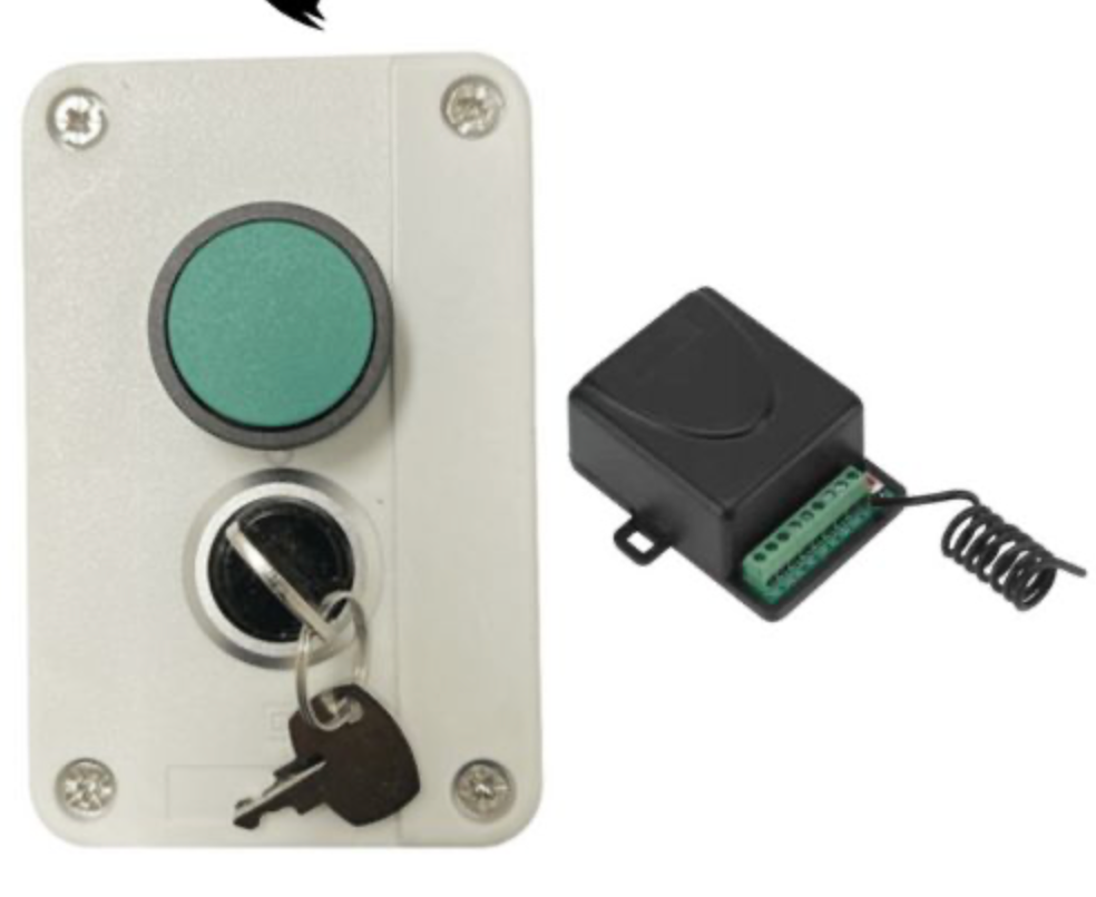 Gate / Door Access Exit Waterproof Wireless Push Button with Universal Receiver