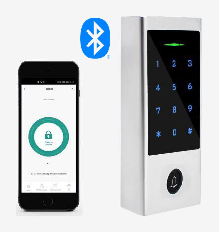 [ALNK910] Digital Bluetooth Touch Keypad Waterproof and Weather resistant Anti-Vandal PIN 12/24 V