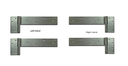 Strap Hinge 300x50mm 14mm pin For Gates up to 100 kgs - Both LEFT and RIGHT PAIRS