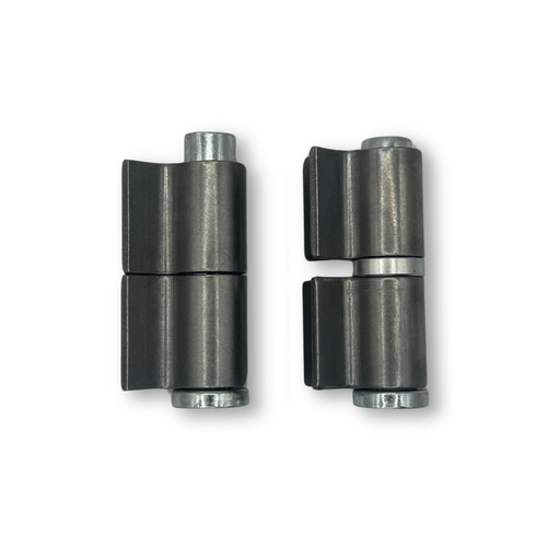 Swing Gate hinges Shackle Weld on Hinges 20mm Pin in Dark Grey (Pair)