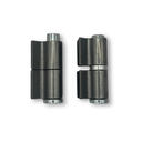 Swing Gate hinges Shackle Weld on Hinges 20mm Pin in Dark Grey (Pair)