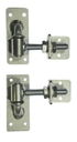 Swing gate Adjustable Gudgeon & Trunnion Hinge 90mm Long- 16mm Rod - / Pair