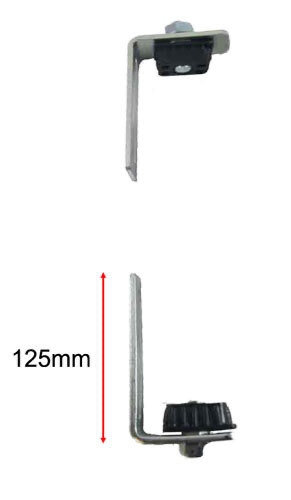 Light Swing Gate Hinges for Gate Frame Size 38x25mm