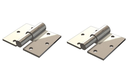 Swing Gate Screw to Screw Prison Hinge 16mm RH / Pair Zinc Plated