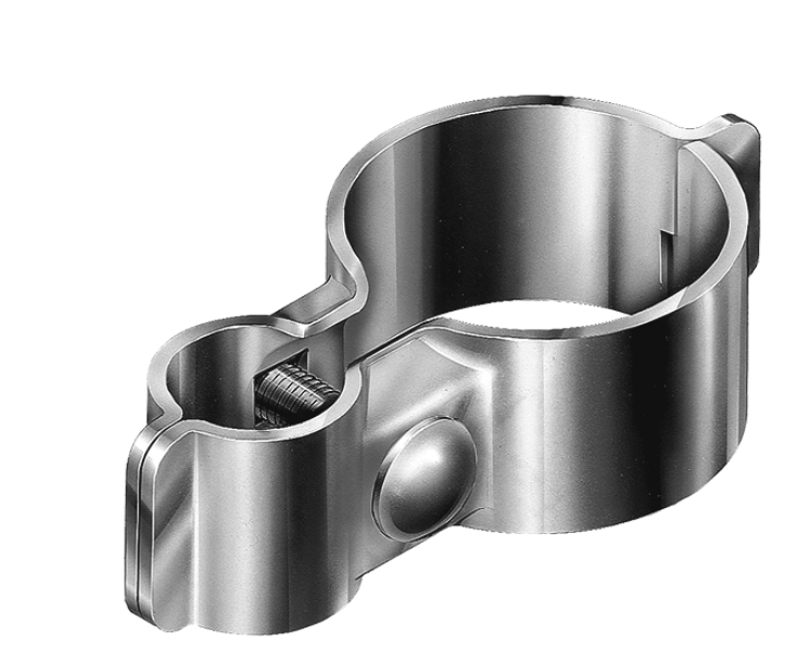 [AHN323S] Chain Fencing 2 Part Round Hinge - 40NB x 25 NB or 48x34mm / each