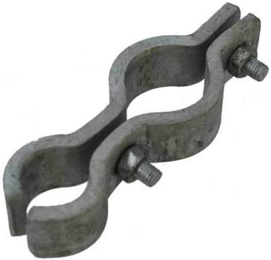 [AHN324S] Sheep Yard Rural Steel Gate Hinge - 50NB x 32NB or 60x42mm / Each