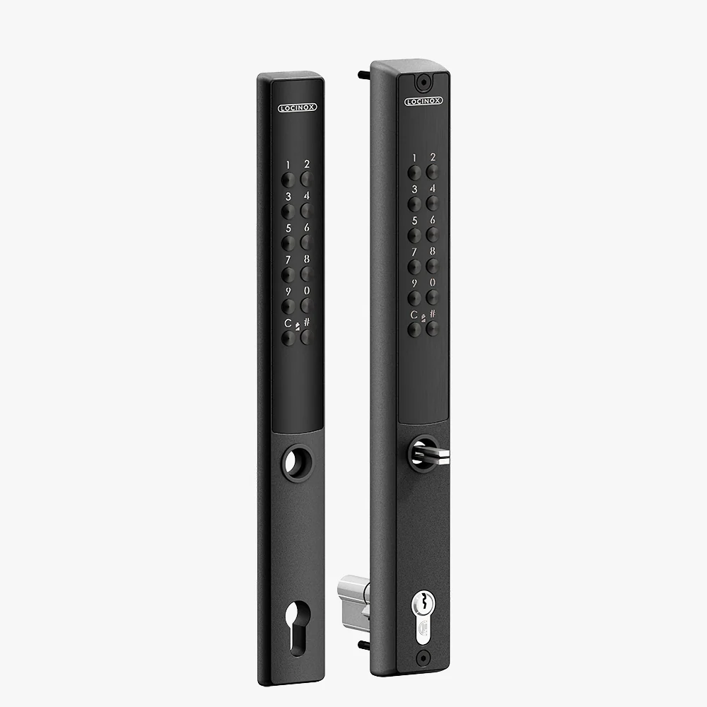 Locinox - VERA Digital Wireless Access Control Double Side for Insert Locks 50mm SHS Black