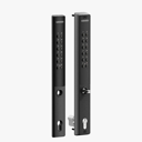 Locinox - VERA Digital Wireless Access Control Double Side for Insert Locks 50mm SHS Black