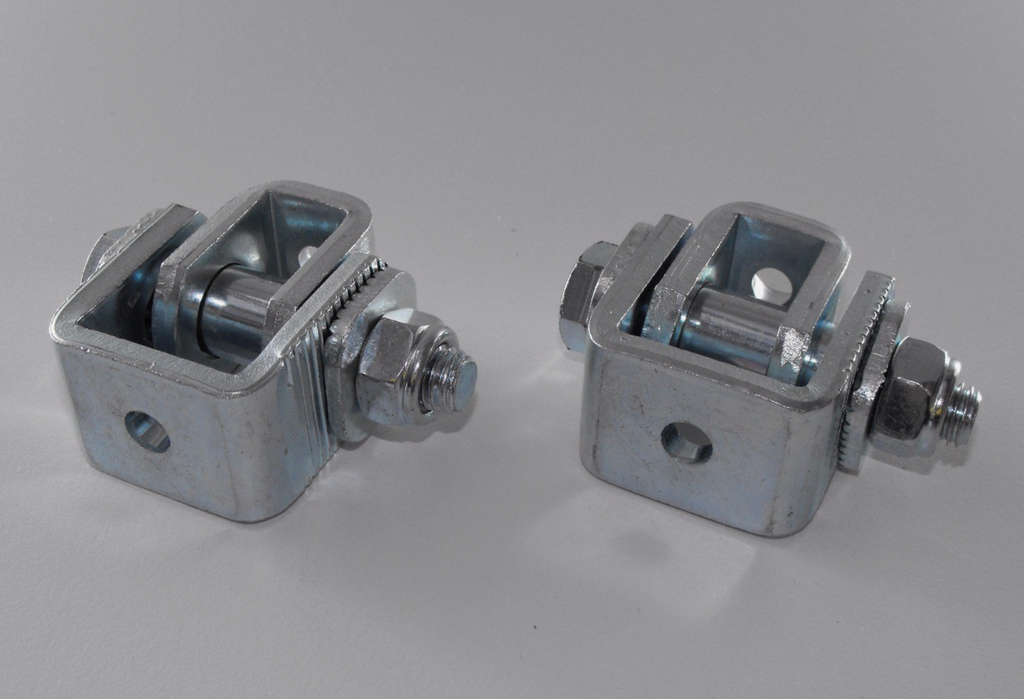 [AHN458] Adjustable Swing Gate Hinges - M12- 100kg Rating Per Pair - Weld On