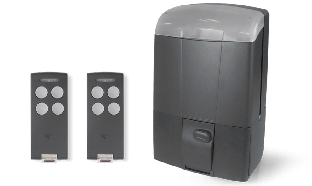 [CARDRACOSP] CARDIN SLX24DRACO 1000kg 24V Sliding Gate Motor with 2 x 4 CH Remotes Split Pack