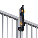 D&D Magnetic Safety Pool Latch Series 3 Top Pull Alert