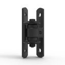 D&D Steel BadAss Bolt-On Hinge for Gates up to 450 kg - Matt Black Finish / Each