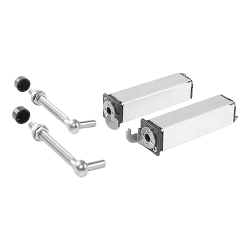 [AHN128] Locinox Self Closing Gate Hinges  for 40x40 Tube Gates 75kg - 150mm Thread Locinox