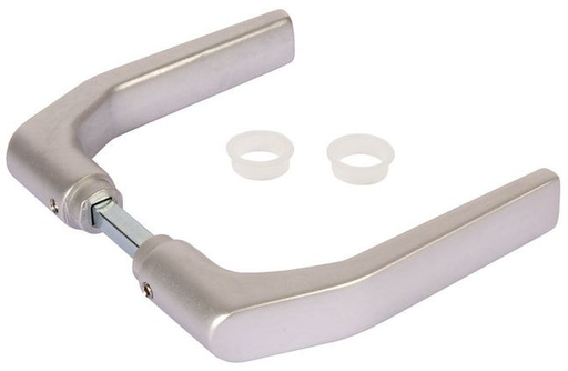 [AGH209] Gate Handle Aluminium 3006J with 8mm square 65 mm spindle Locinox