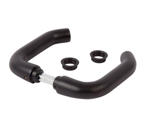 [AGH213] Locinox Insert Mortice Lock Handle - 3006B-H - Aluminium in Matt Black - Pair