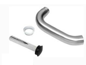 [AGH226] Locinox Insert Mortice Lock Handle - 3006I/2 Half Handle - Stainless Steel in Satin Chrome Silver