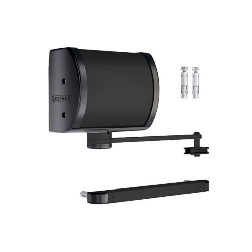 [AGC302] Locinox Panther All-round hydraulic gate closer for wall and post mounting in RAL 9005