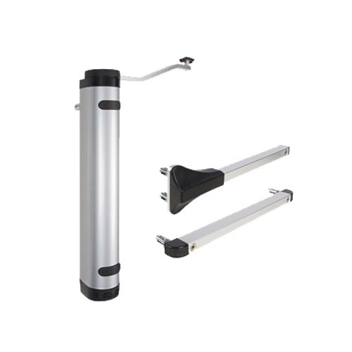[AGC306] Locinox Hydraulic Industrial Gate Closer Verticlose 2 FOR 90° AND 180° HINGES in Silver