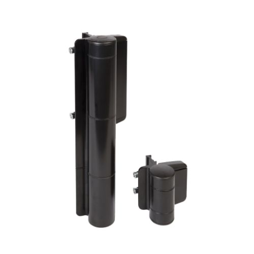 [AGC309] Locinox Mammoth Hydraulic 180 degree Swing Gate Closer and Compact hinge in One - Black