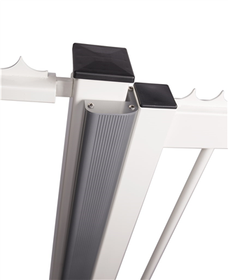 [AGLL440] Aluminium finishing profile for swing gates to combine with MAGUNIT