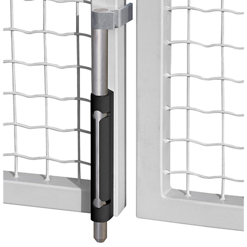 [ADB607] Locinox VSA Surface Mounted Aluminium Drop Bolt - Black Colour