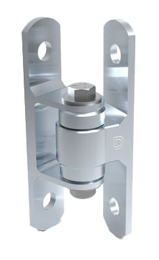 [AHN157] D&D Steel BadAss Bolt-On Hinge for Gates up to 450 kg - Zinc Finish / Each