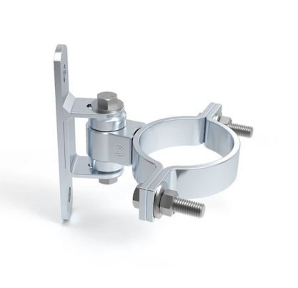[AHN160] D&D Round to Square Post & Gate 200mm Badass Bolt on Hinges 450kg / Each