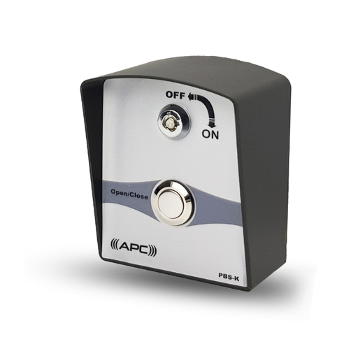 [APB237] APC Wired Key Switch with Single Push Button and Key - Versatile Access Control Solution