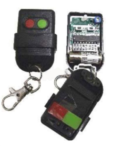 [AGR603] Swing Gate & Sliding Gate Genuine Exen Remote 2 buttons 8 Dip switches 
