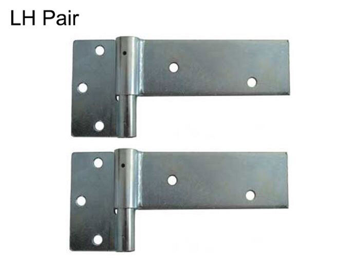 [AHN186] Short Heavy Duty Timber Swing Gate Strap Hinges 145x50mm 14mm Pin LH Pair