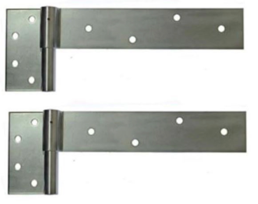 [AHN188] Heavy Duty Strap Timber Gate Hinge 350x70mm 25mm Pin up to 600kg LH - Pair