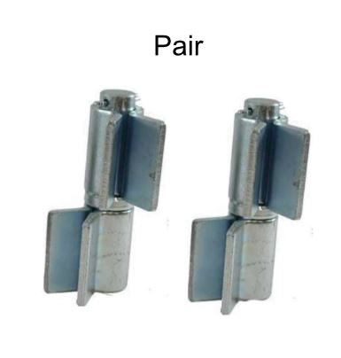 [AHN214] Heavy Duty Swing Gate Shackle Weld on Hinge- Pin 20mm - Pair