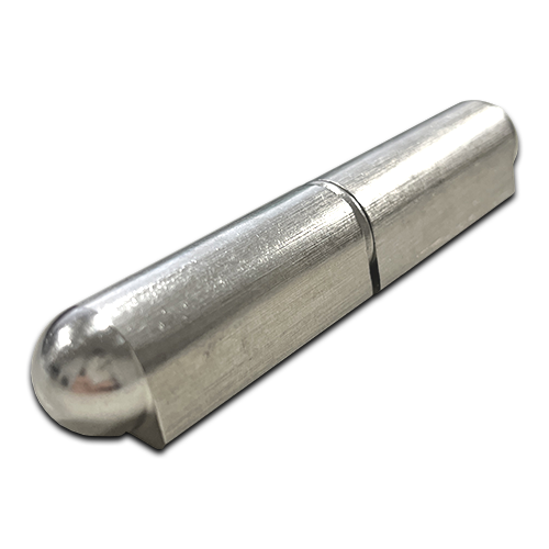 [AHN219] 316 Stainless Steel Weld-On Bullet Hinge - 120mm Length with 16mm Stainless Steel Washer