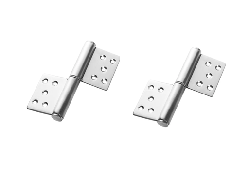 [AHN267] Stainless Steel 304 Flag Hinge Ball Bearing Lift Off Thickened Heavy Duty 130x100mm/Pair