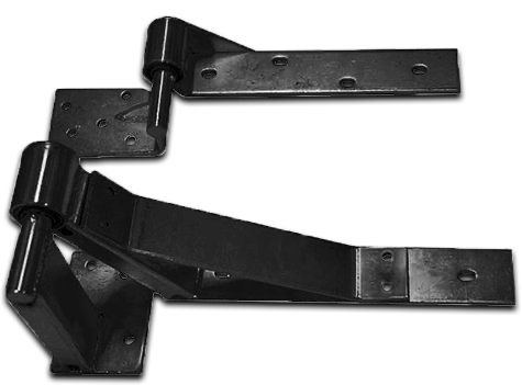 [AHN308] Swing Gate Rising Hinge or Up Hill Hinge Type A Left Hand Side- Black