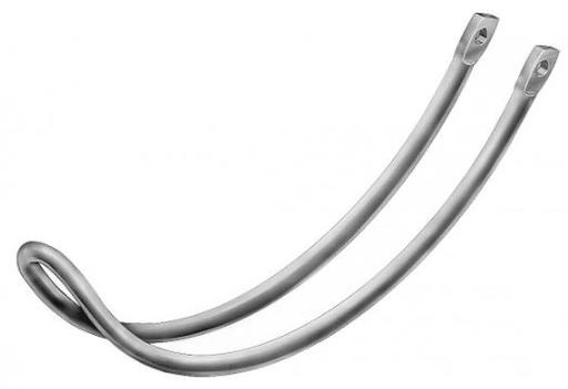 [AHN313F] Galvanised Double Farm Gate Bow Latch 20NB