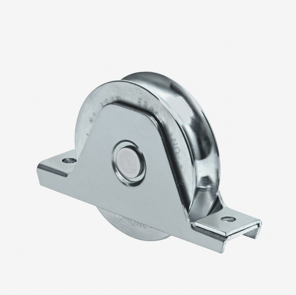 Recessed Wheel Stainless Steel 